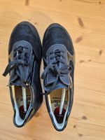 Schwarze Finn Comfort Halbschuhe Gr. 6 1/2