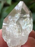 Natürlicher Glanz! Klare Bergkristall Spitze, Binntal, VS