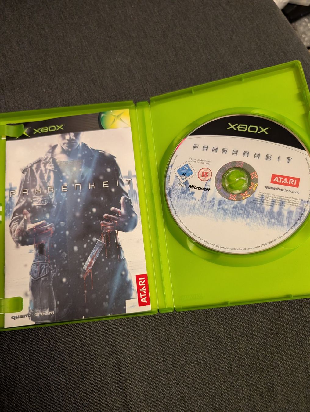 Giochi: Fahrenheit Microsoft Xbox – Usato da Giubiasco venduto da Ticinerd 2