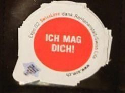 Kaffeerahmdeckel: 7.360 Expo Riegel – Gebraucht aus Grenchen von Zombiepolizist
