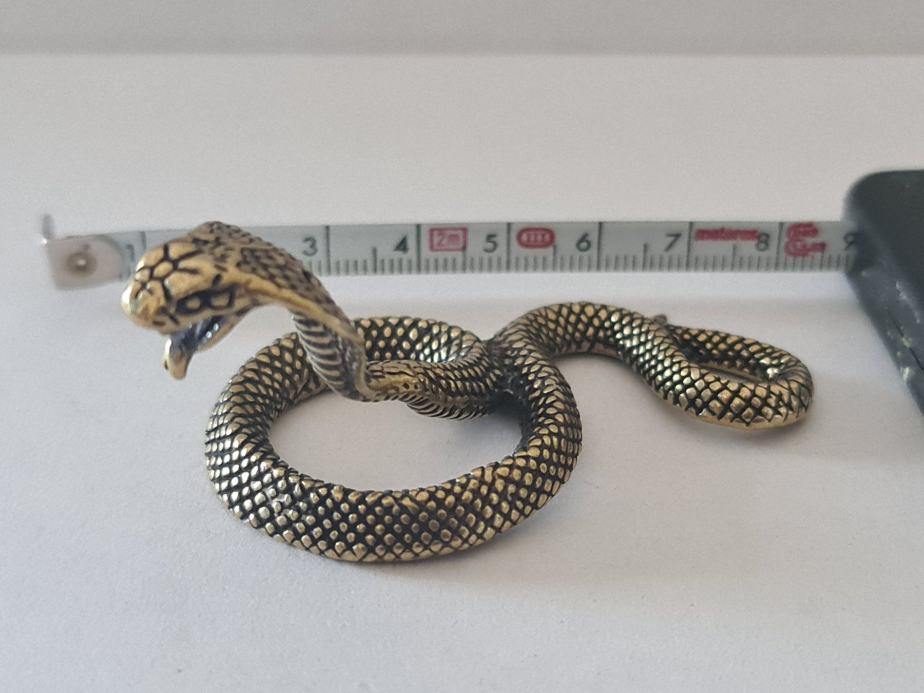 Statuette: Boa Kobra Schlange aus Messing – Nuovo (secondo la descrizione) da Uerkheim venduto da Kaufoption 1