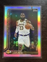 LeBron James Topps Basketball Card, Lakers, NBA