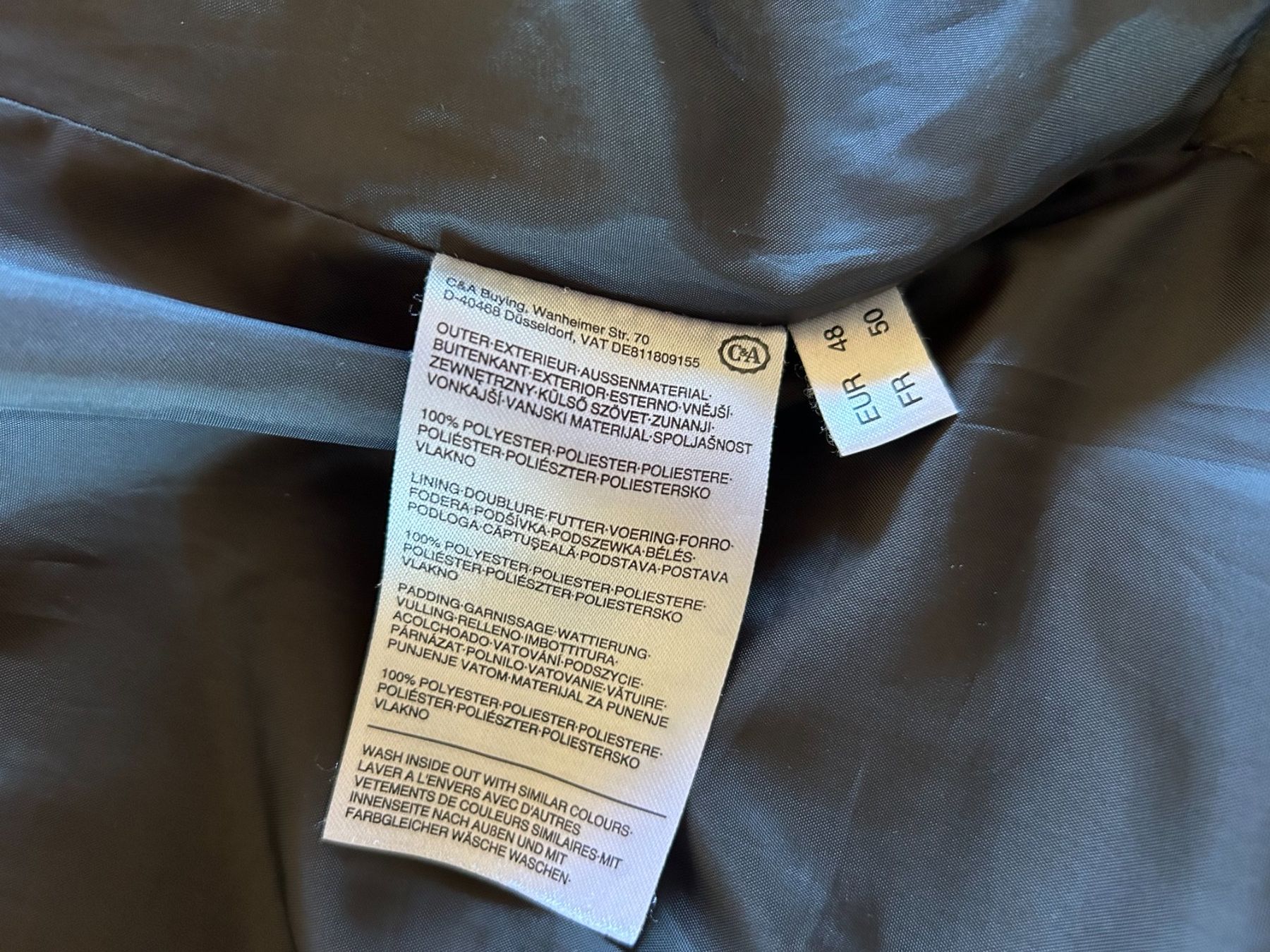 C&A Cappotti: Manteau d'hiver – Usato da Saxon venduto da Nzo 2
