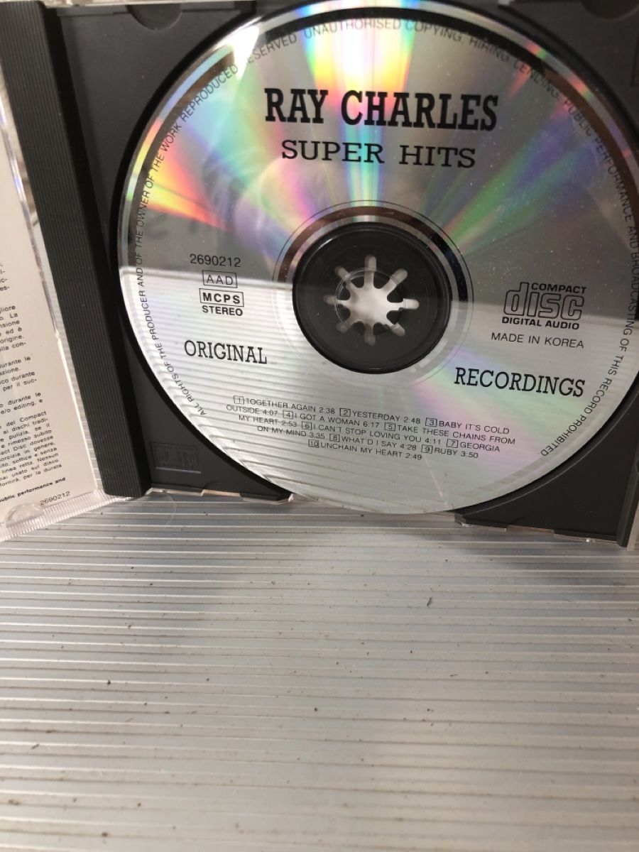 CDs: Ray Charles Super Hits CD  – Gebraucht aus Flaach von rubo7 1
