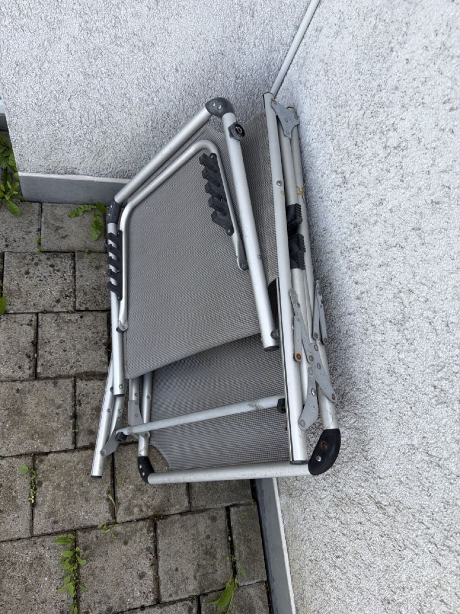 Sedie a sdraio: Sonnenliege     Alu/Textil klappbar – Usato da Wetzikon ZH venduto da philippe_22 1