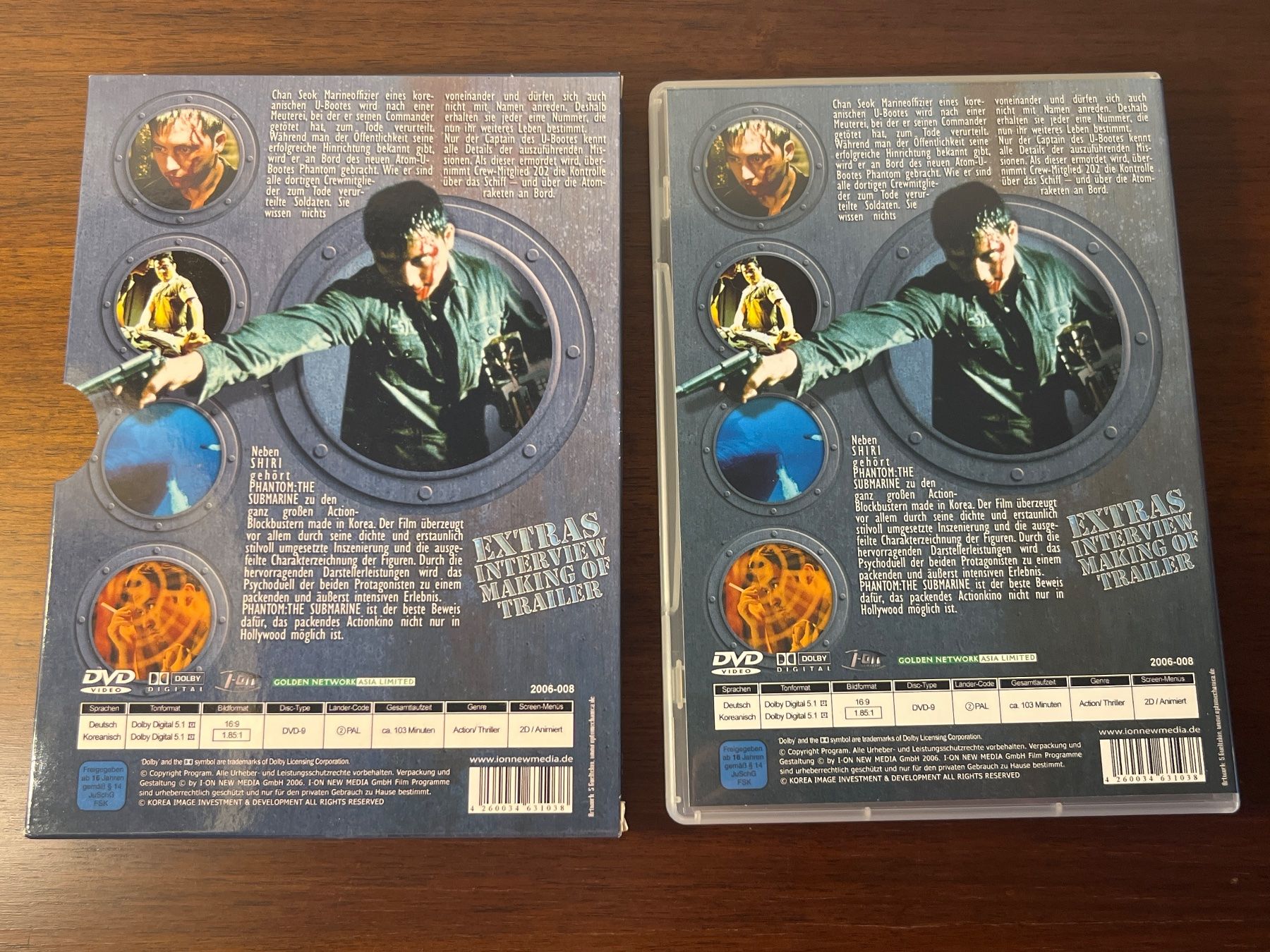 Tutti i DVDs: DVD - Phantom The Submarine – Usato da Luzern venduto da Jiggy_8898 2