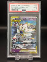 2019 POKEMON SUN & MOON DREAM LEAGUE SOLGALEO & LUNALA PSA 9