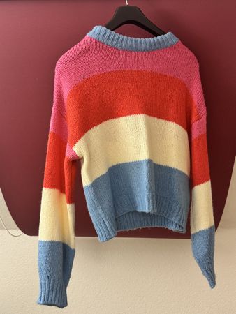 Gestreifter Pullover in M