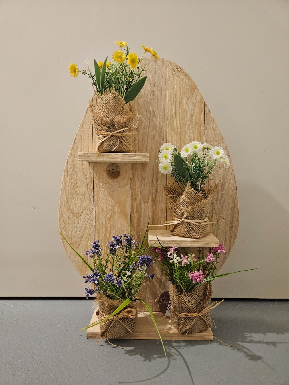 Tutte le decorazioni: Osterdeko Holz-Ei, Handarbeit – Nuovo (secondo la descrizione) da Brunnen venduto da kent03