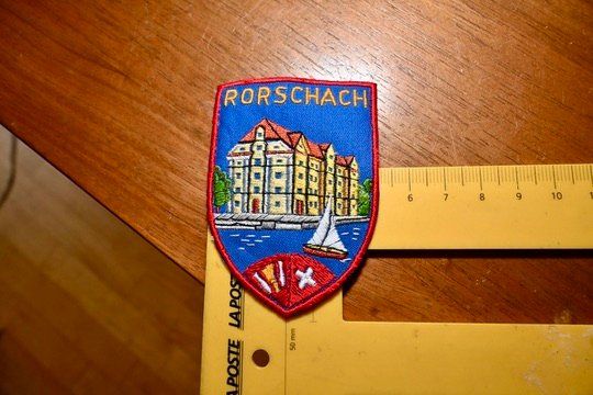 Swiss Plaketten & Abzeichen: VINTAGE Badge AUFNÄHER Rorschach – Gebraucht aus Pfaffhausen von mono_rec 4