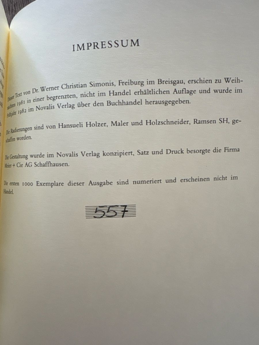 Bücher: W.C. Simonis Das Gestirn des Tyge Brahe  – Neu (gemäss Beschreibung) aus Schaffhausen von Reporter 4