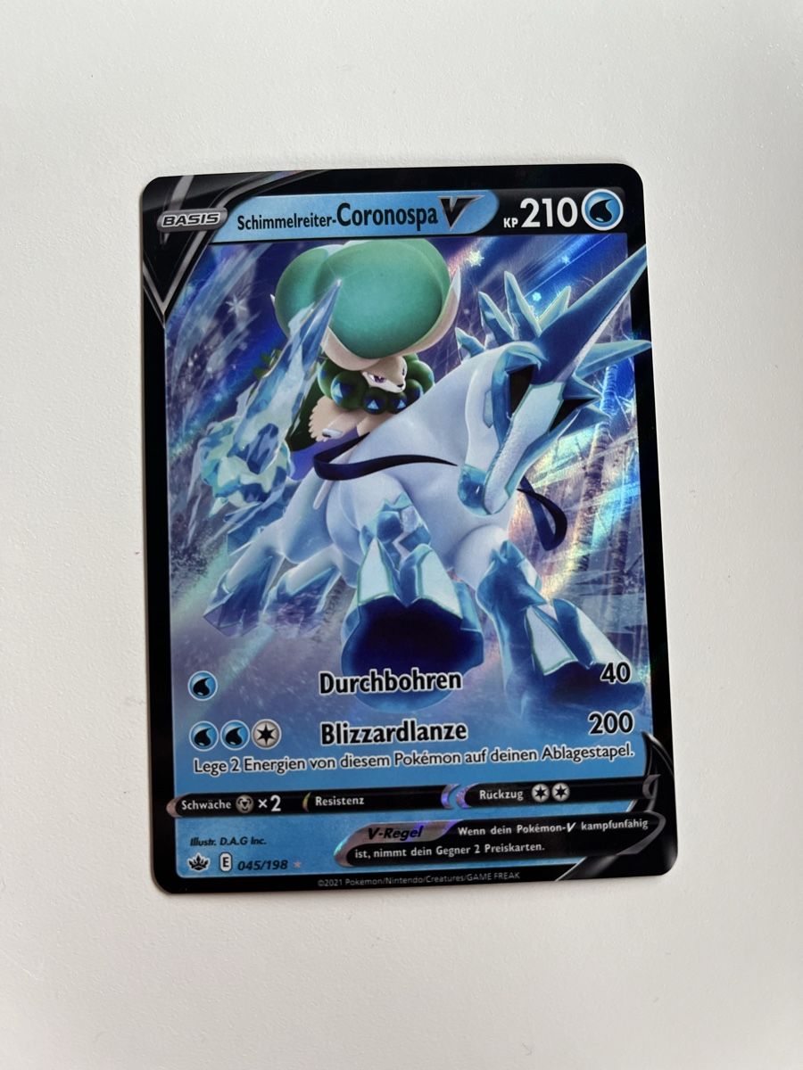Pokémon Carte collezionabili: Coronospa V black Pokemon DE – Nuovo (secondo la descrizione) da Reichenbach i. K. venduto da del_c7lw