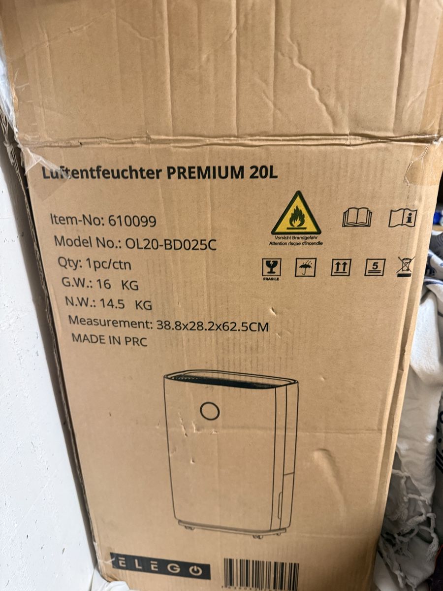 Deumidificatori: Luftentfeuchter Elego Premium 20L Modell OL20-BD025C – Usato da St .Gallen venduto da Zikou_M_A_M 2