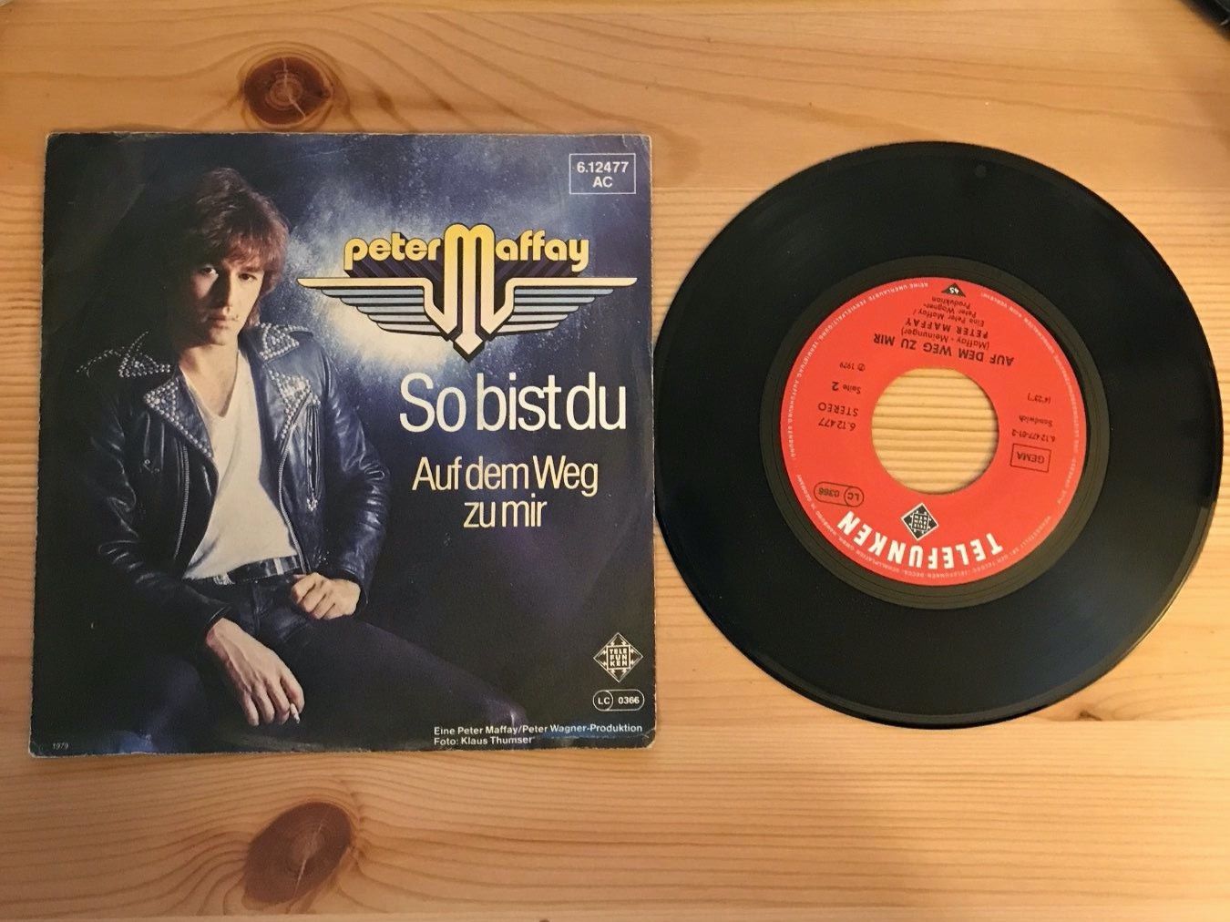 Schallplatten: PETER MAFFAY (Single, 7") So bist Du – Gebraucht aus Zürich von Tarafo5