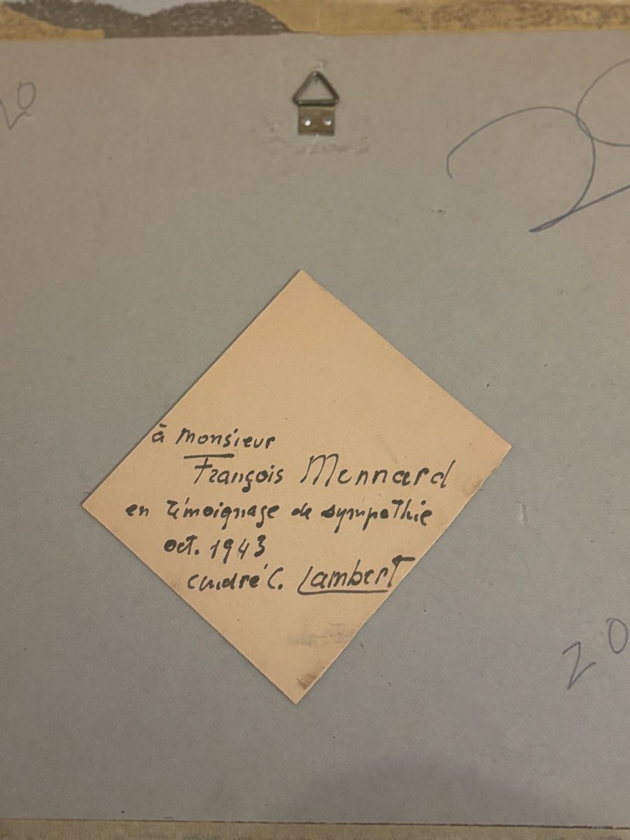 Incisioni: Gravure Ancienne Signée Lambert, ferme savoyarde – Usato da Genève venduto da ati_tj8f 6