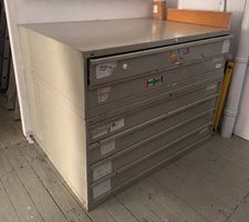 Meuble à plans LISTA  6 tiroirs  Fabrication suisse