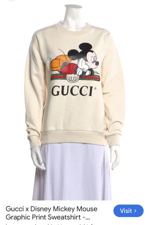 Gucci Disney sweatshirt size S
