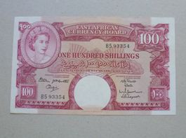 East African ++ 100 Schillings ND (1958-60)