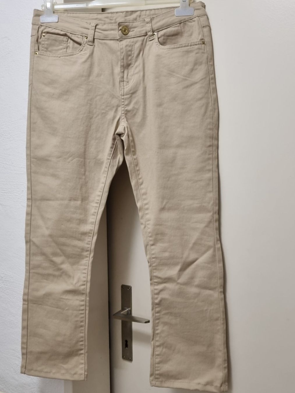 Pantaloni: Hose,  Gr. 40, beige – Nuovo (secondo la descrizione) da Geroldswil venduto da Agapanthus22