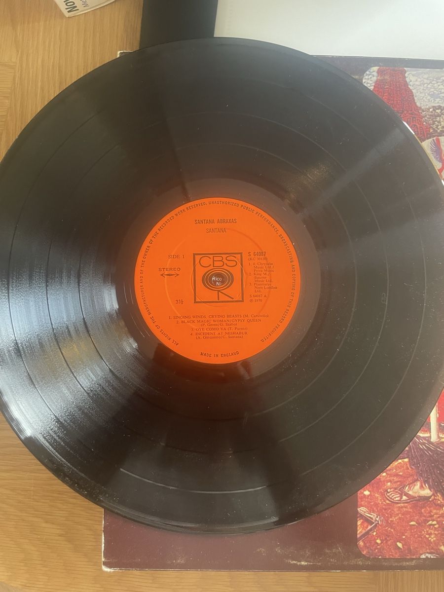 Dischi in vinile: Santana "Abraxa" LP/ Platte – Usato da Günsberg venduto da MorningEgg22 5