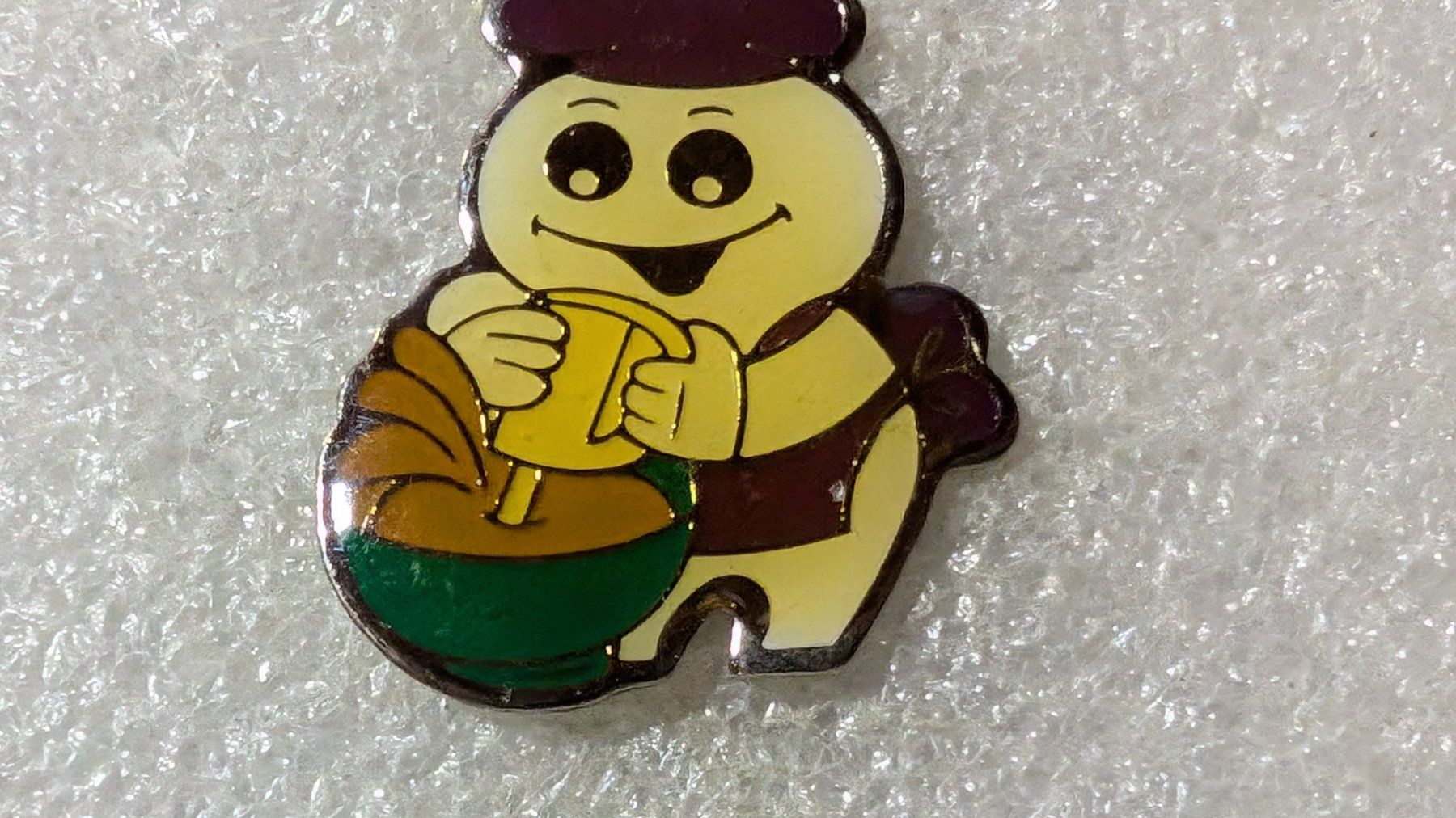 Placchette & Badge: Ansteckpin 213: Maga Bio – Usato da Oppligen venduto da Pin-Fall-Shop