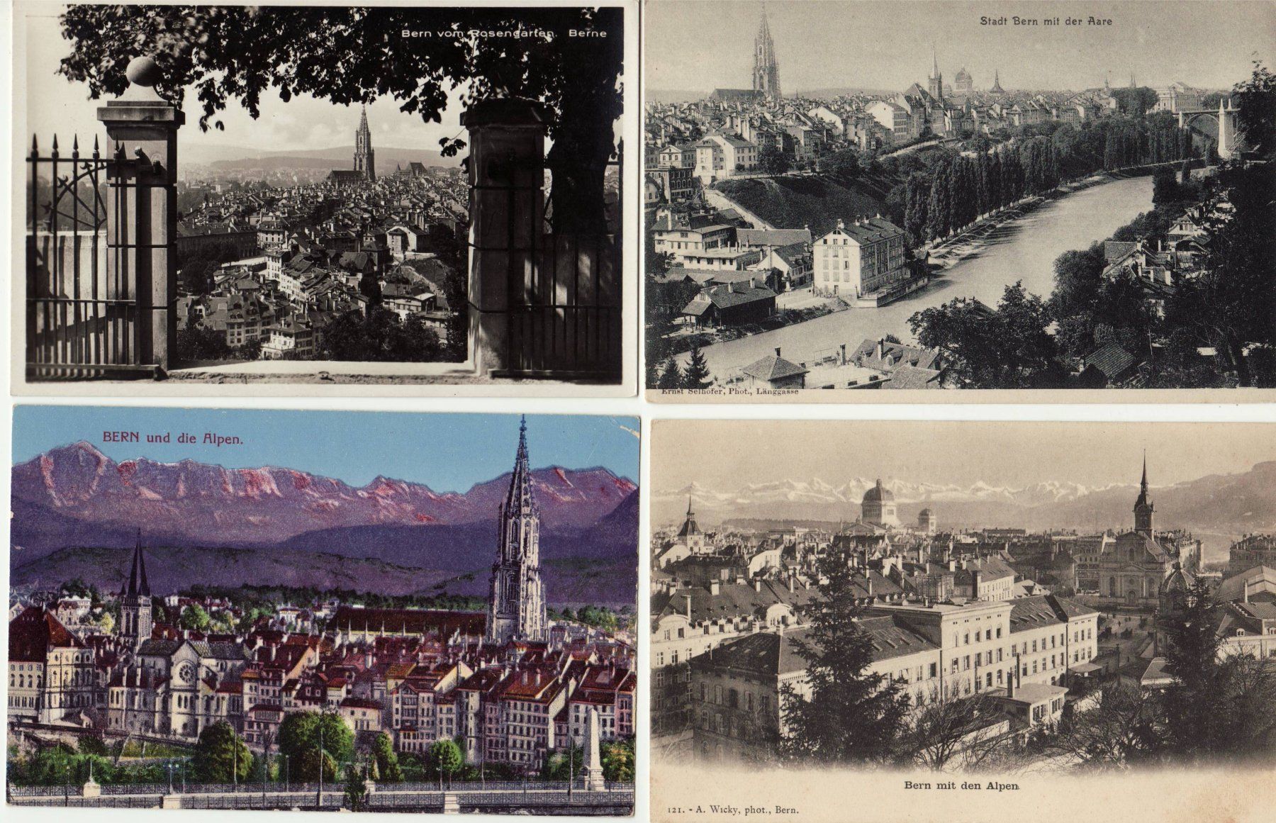 Cartoline postali: 137 BERN, 6 ANSICHTSKARTEN, ungebraucht, diverse Ansichten – Nuovo (secondo la descrizione) da Bern venduto da markenbak