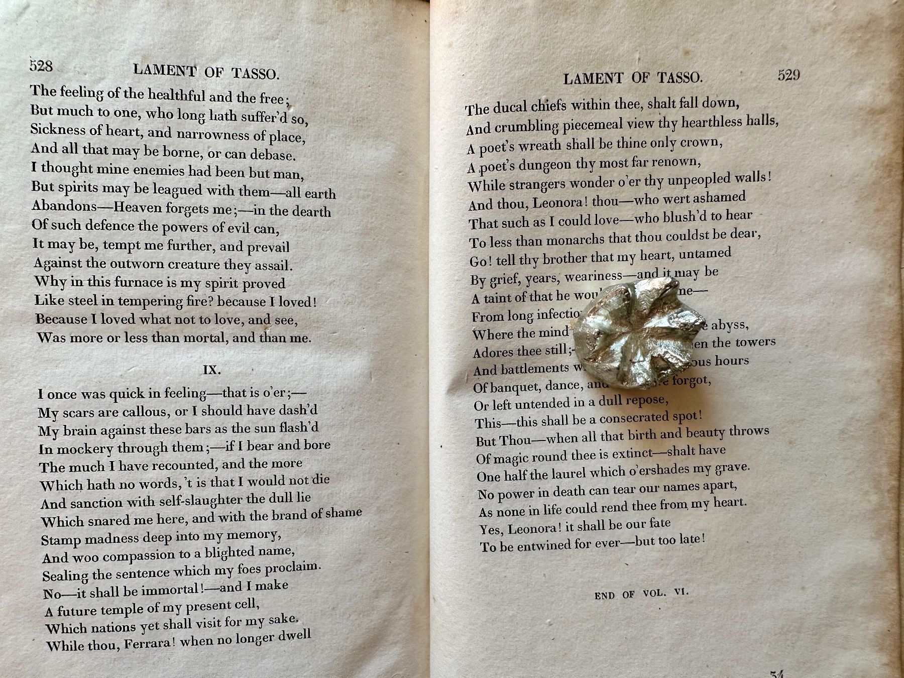 Libri: Lord Byron: Dramatic Pieces and Poems. VI. 1825 – Usato da Zürich venduto da allp 8