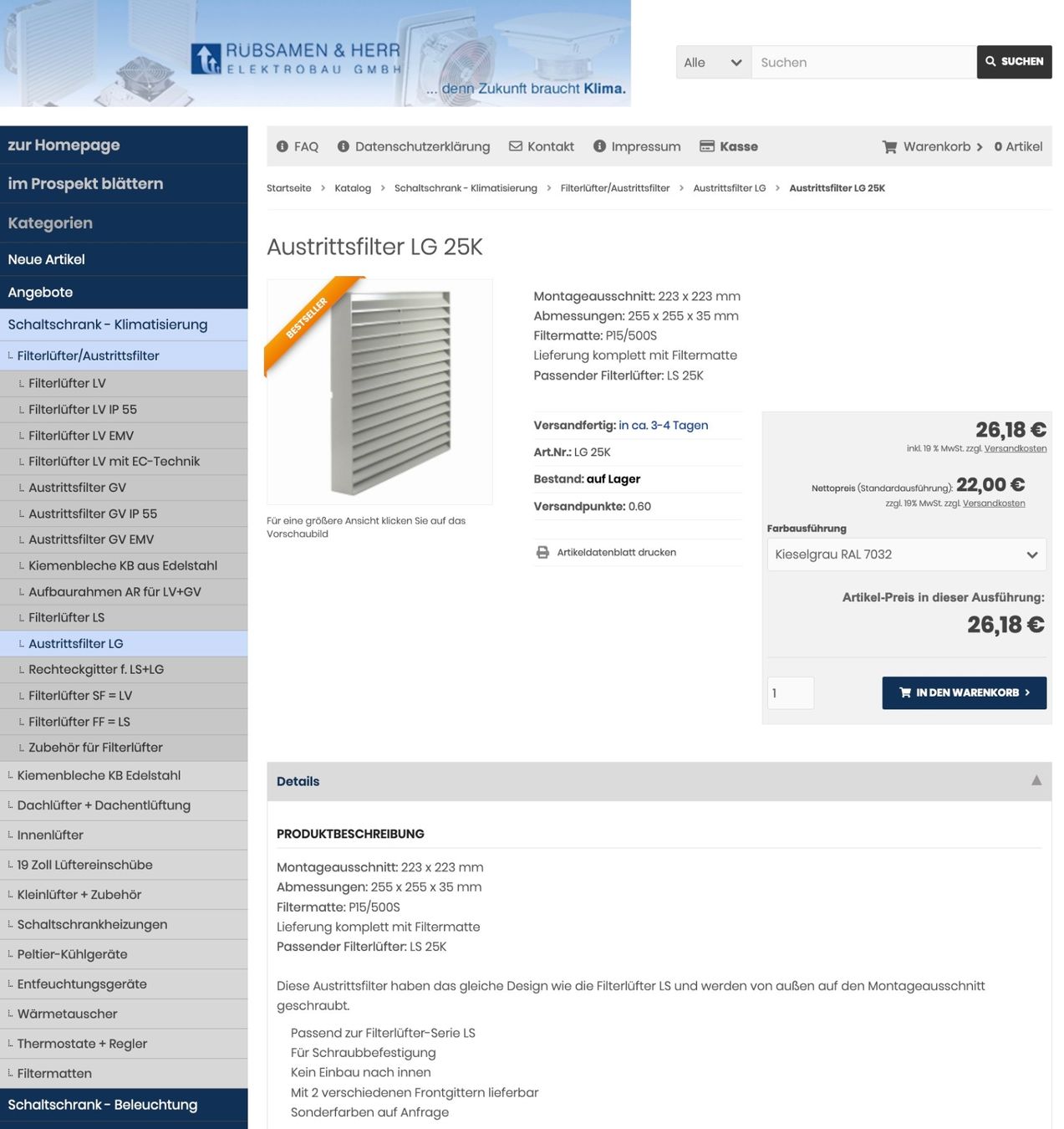 Lüftung: Neuer Austrittsfilter (Filter auswechselbar) – Neu und originalverpackt aus Däniken SO von _Pharao_ 4