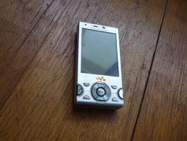 Vintage Handy - Sony Ericsson W995 silber - TOP