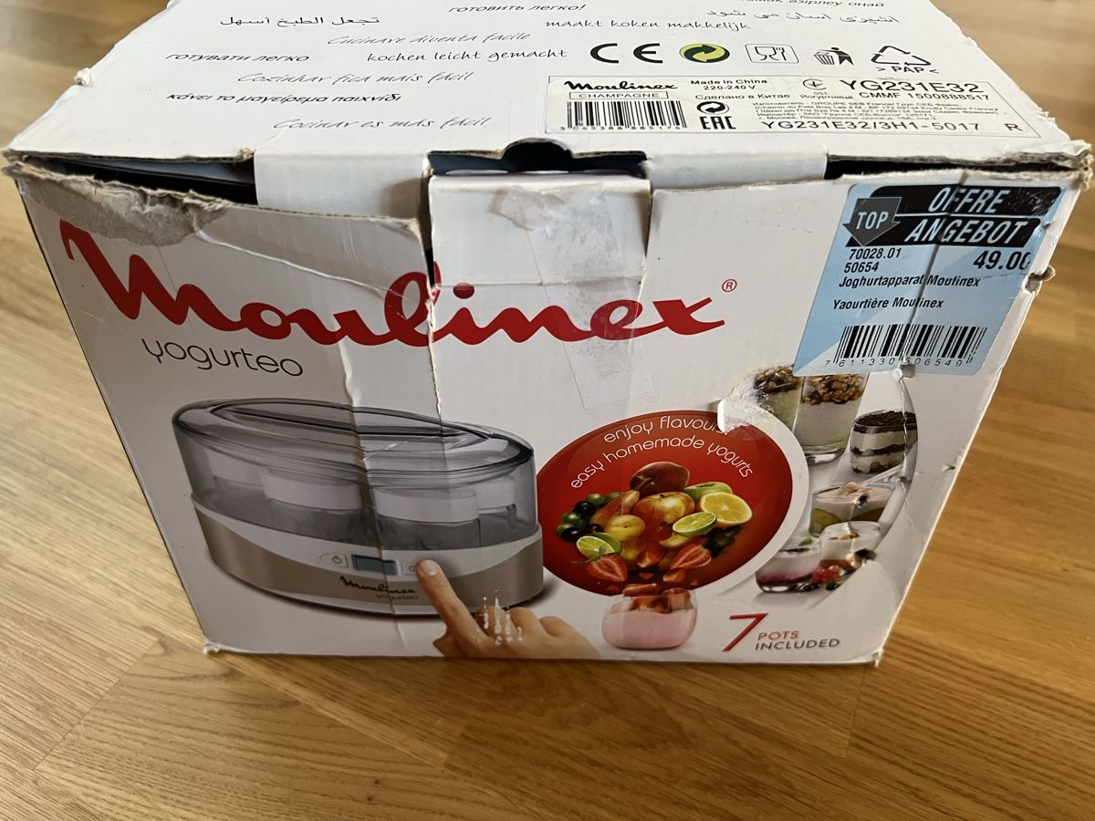 Moulinex Elettrodomestici da cucina: Moulinex Yogurteo Joghurtbereiter – Usato da Frick venduto da clembou 2