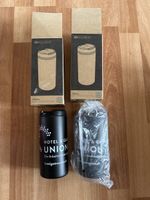 2x Thermobecher schwarz Hotel & Gastro Union Neu