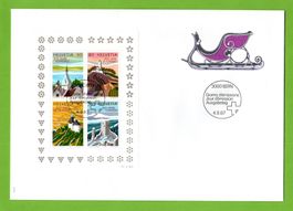 1987 - 5 FDC "200 Jahre Tourismus" LP