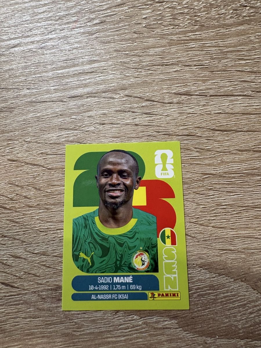 Panini Cartes à collectionner: Panini Sadio Mané SEN15 – Neuf (Voir description) à Langrickenbach par swissluca
