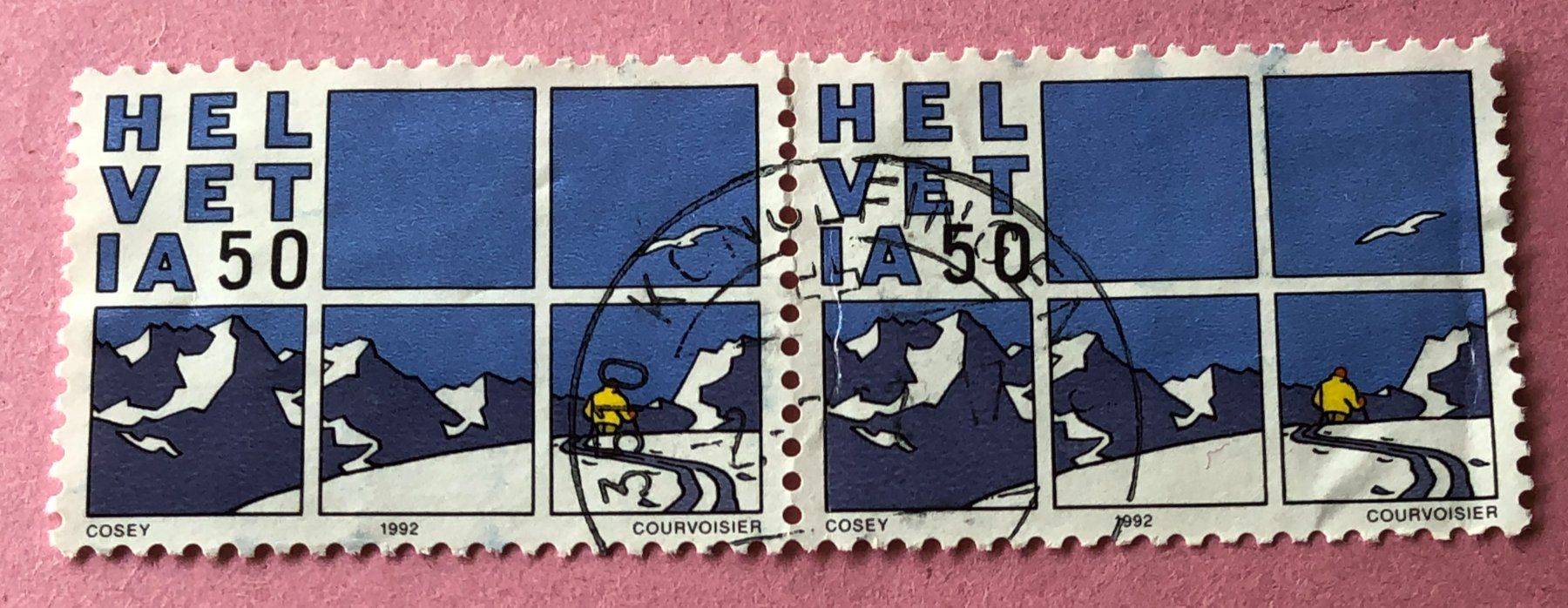 Tutti i francobolli: Nr.828 Paar mit Stempel – Usato da Aarau venduto da Billa007