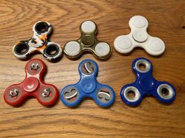6 Fidget Spinner Set  