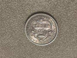 1 Florin 1927 Australien Top Zustand Silbermünze