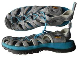 Gr. 40 KEEN Outdoor Sandalen hellgrau türkis  gepflegt
