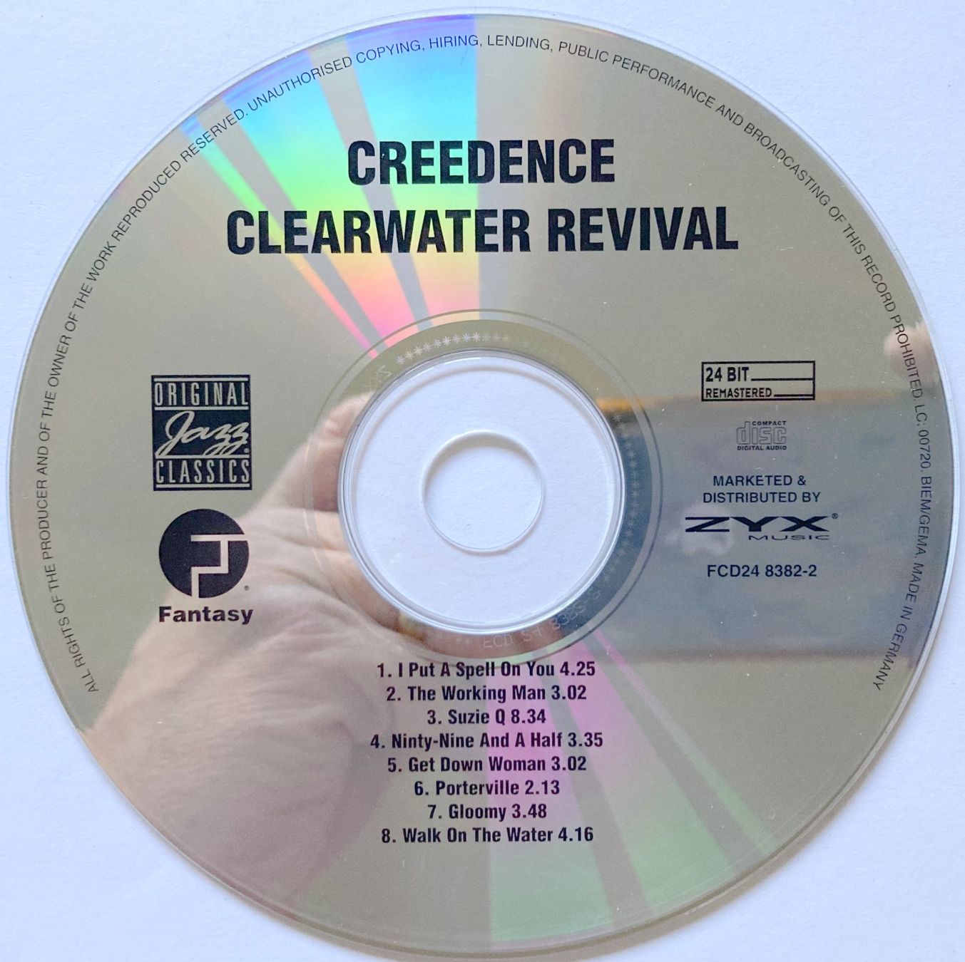 CDs: CREEDENCE CLEARWATER REVIVAL - S/T – Gebraucht aus Bottens von hotter-than-hell 2