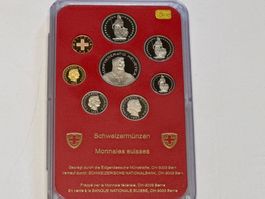 Schweizer Münzsatz PP 1983 ohne Hüllen