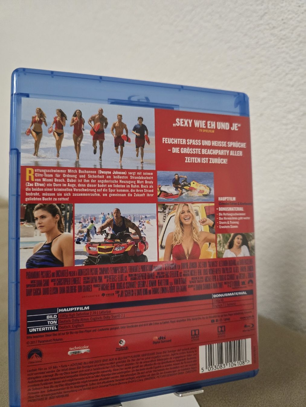 Tutti i DVDs: Baywatch Extended Edition Blu-ray Dwayne Johnson – Nuovo (secondo la descrizione) da Lyss venduto da KiS12 1