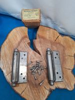 2 antike «NOS» Spiralfeder Tür Bänder «DORMA»10cm(4131#TBS1)