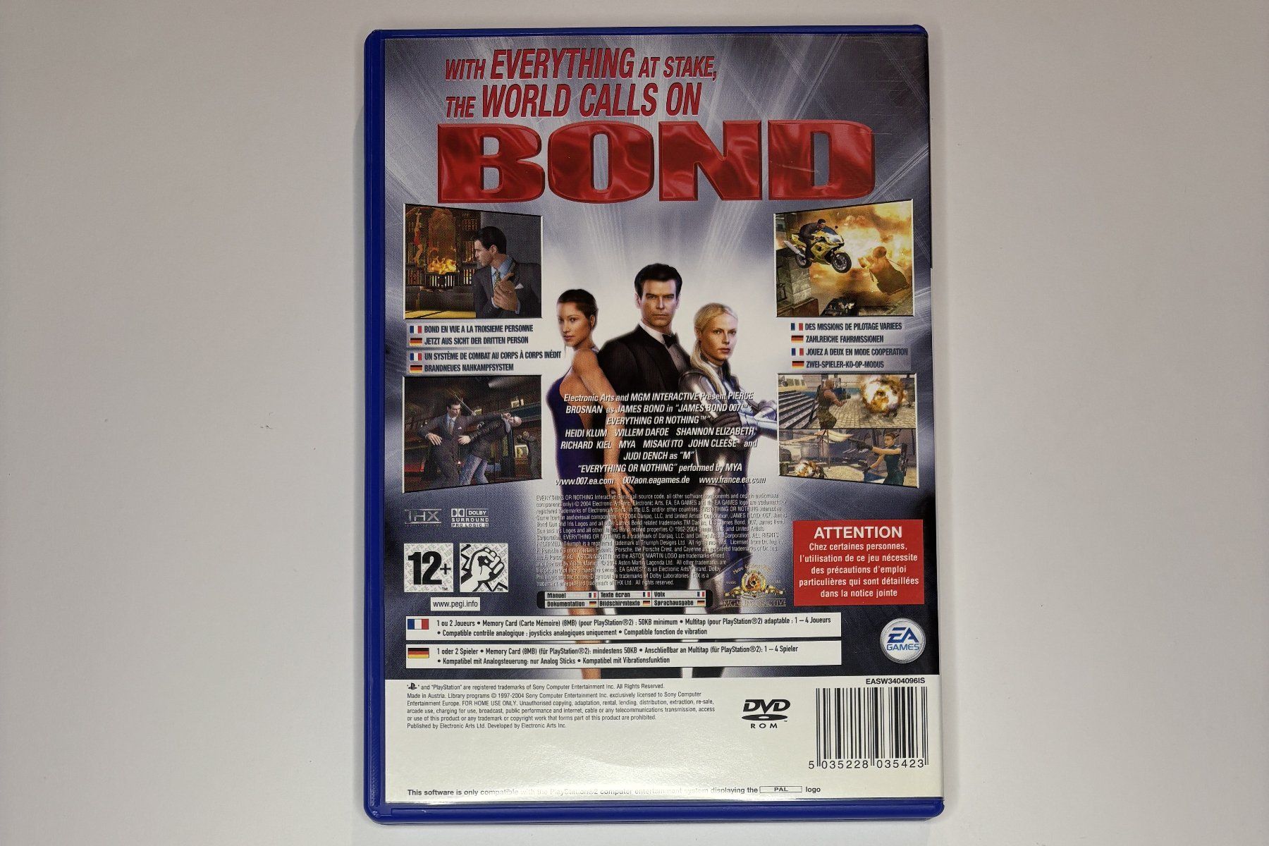 Giochi: PS2 - James Bond 007: Everything or Nothing – Usato da Allschwil venduto da Bullach 2