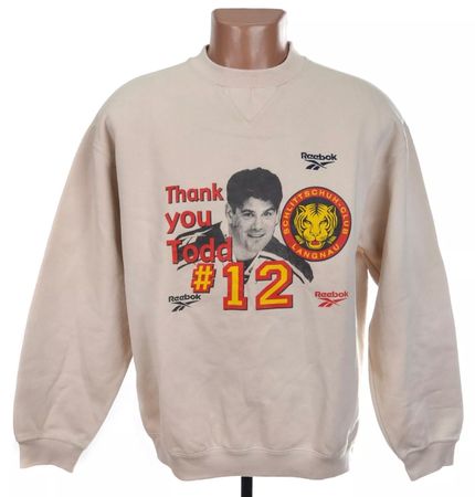 SCL Tigers SC Langnau Vintage Sweater Pullover Todd Elik