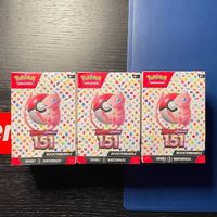 3x Pokémon 151 Booster Bundle DE