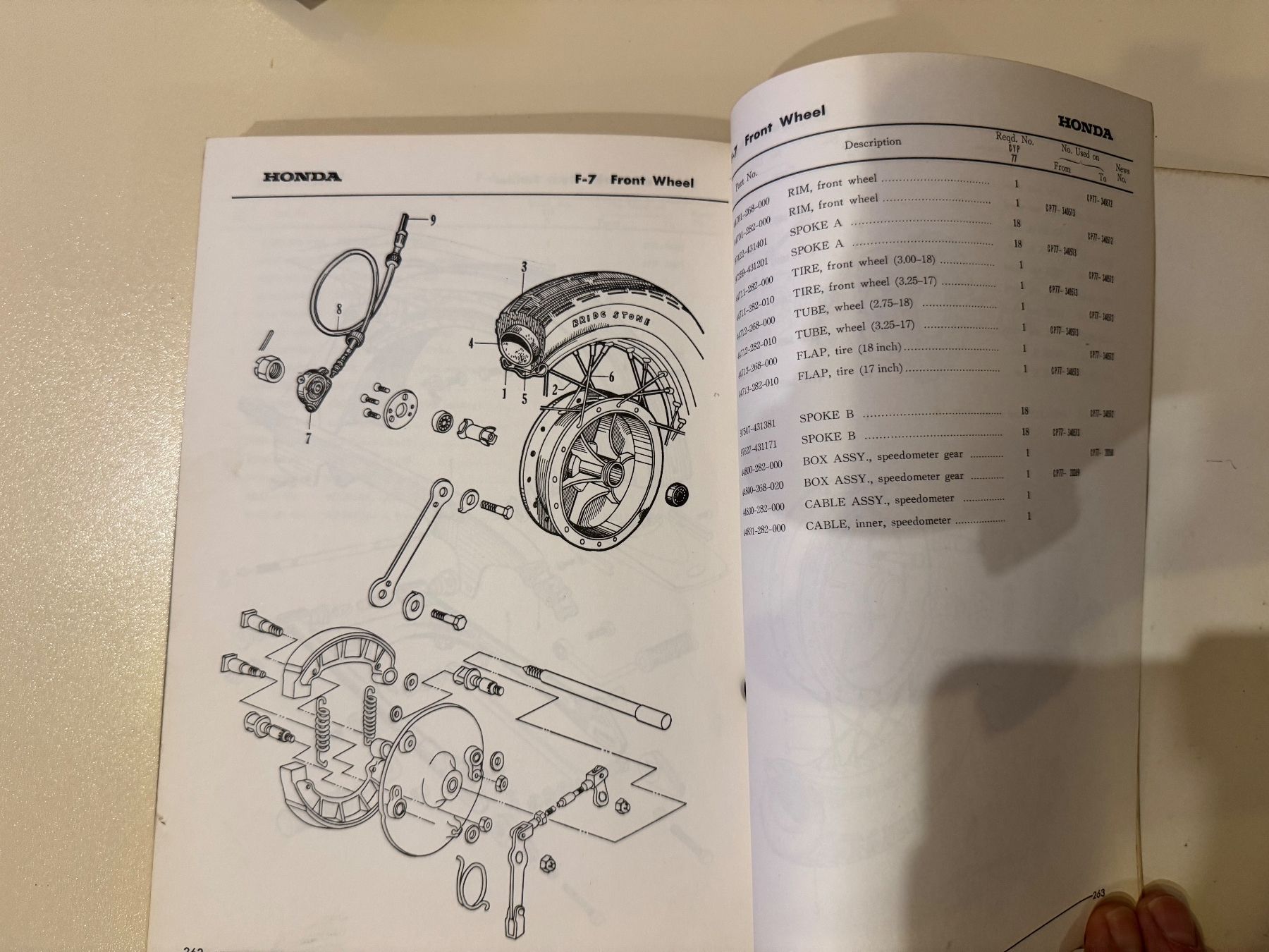 Honda Strada: Honda CB72 , CB77 – Usato da Morrens VD venduto da kawah2 7