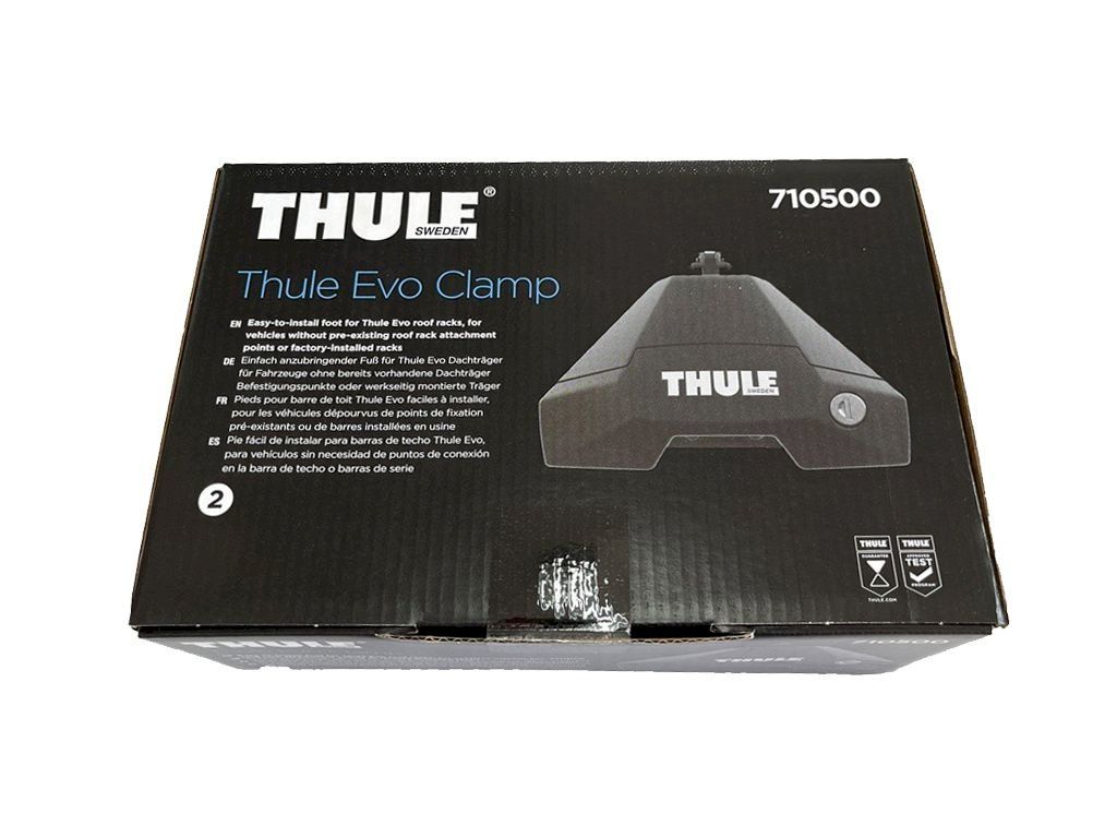 Portapacchi: Thule Evo Clamp 4er-Pack Dachträger Füße – Nuovo e nell'imballaggio originale da Bottighofen venduto da zaap 4