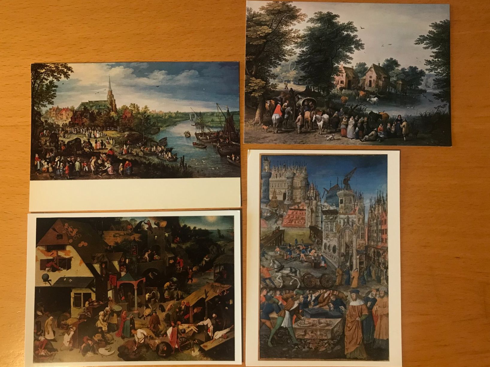 Cartoline postali: 4x Postkarten Landleben – Usato da Luzern venduto da mey_s13