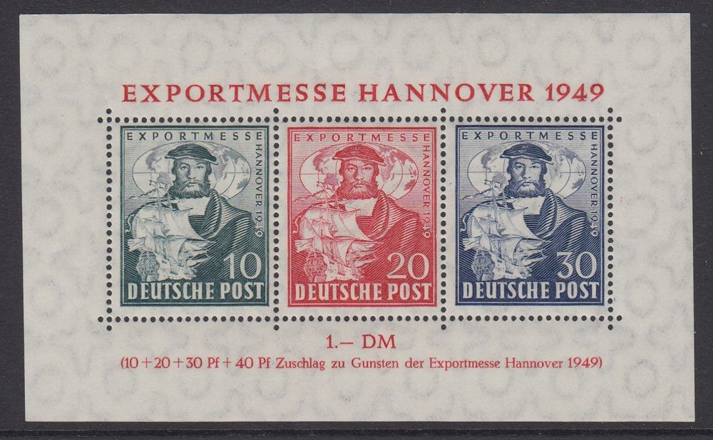 Prophila Collection Briefmarke Dt. Post China 38I Friedensdruck – 1906 Germania Mit WZ, Postfrisch MNH