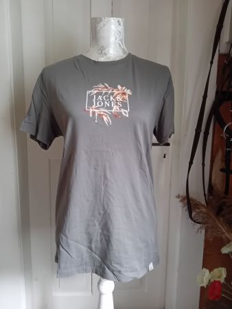 Jack&Jones T-Shirt Gr.M Floral Print Sommer