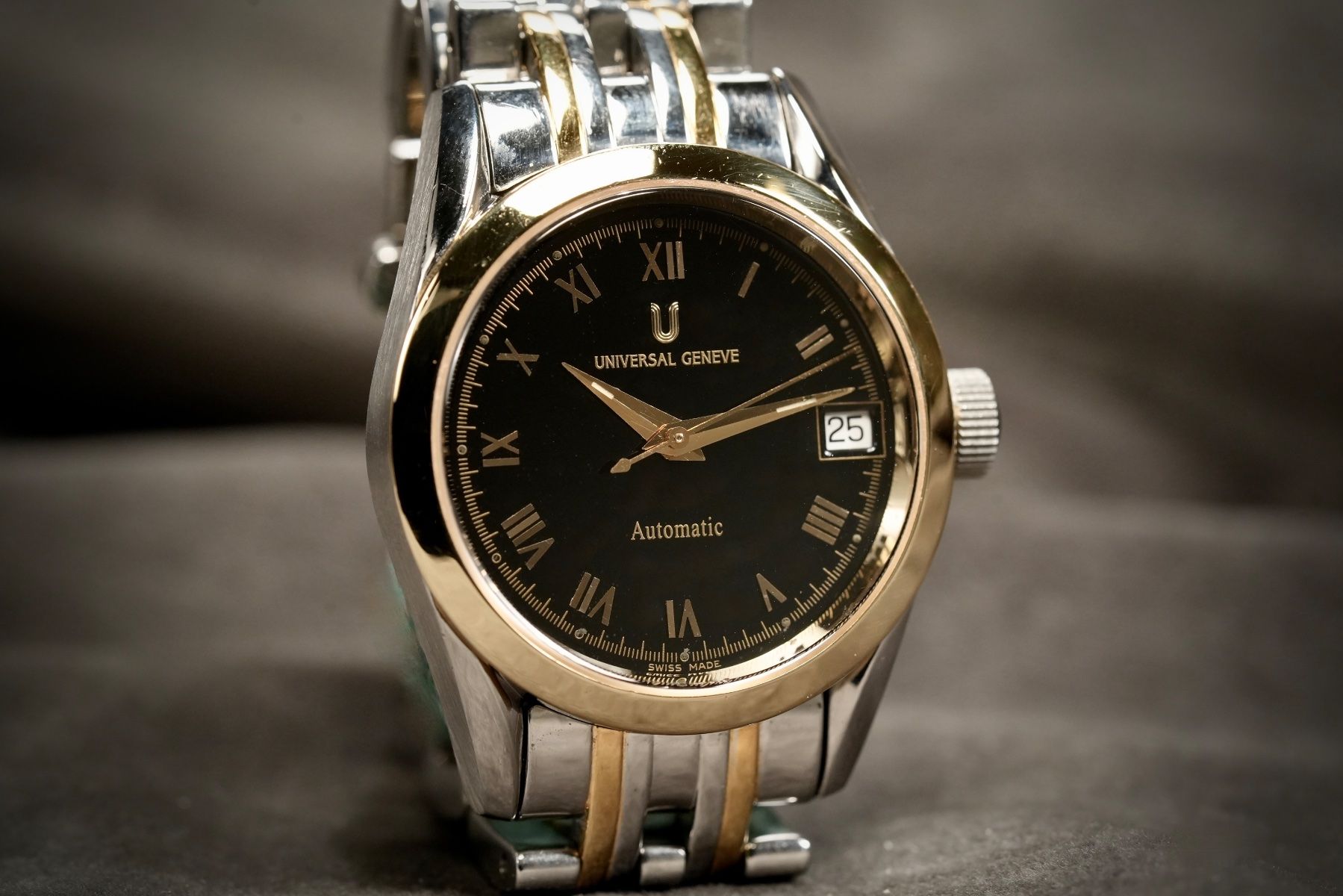 Universal Genève Uhren: Universal Genève - Automatic Ref. 271.971 Steel & Gold Boys – Gebraucht aus Morcote von chronoservice 2